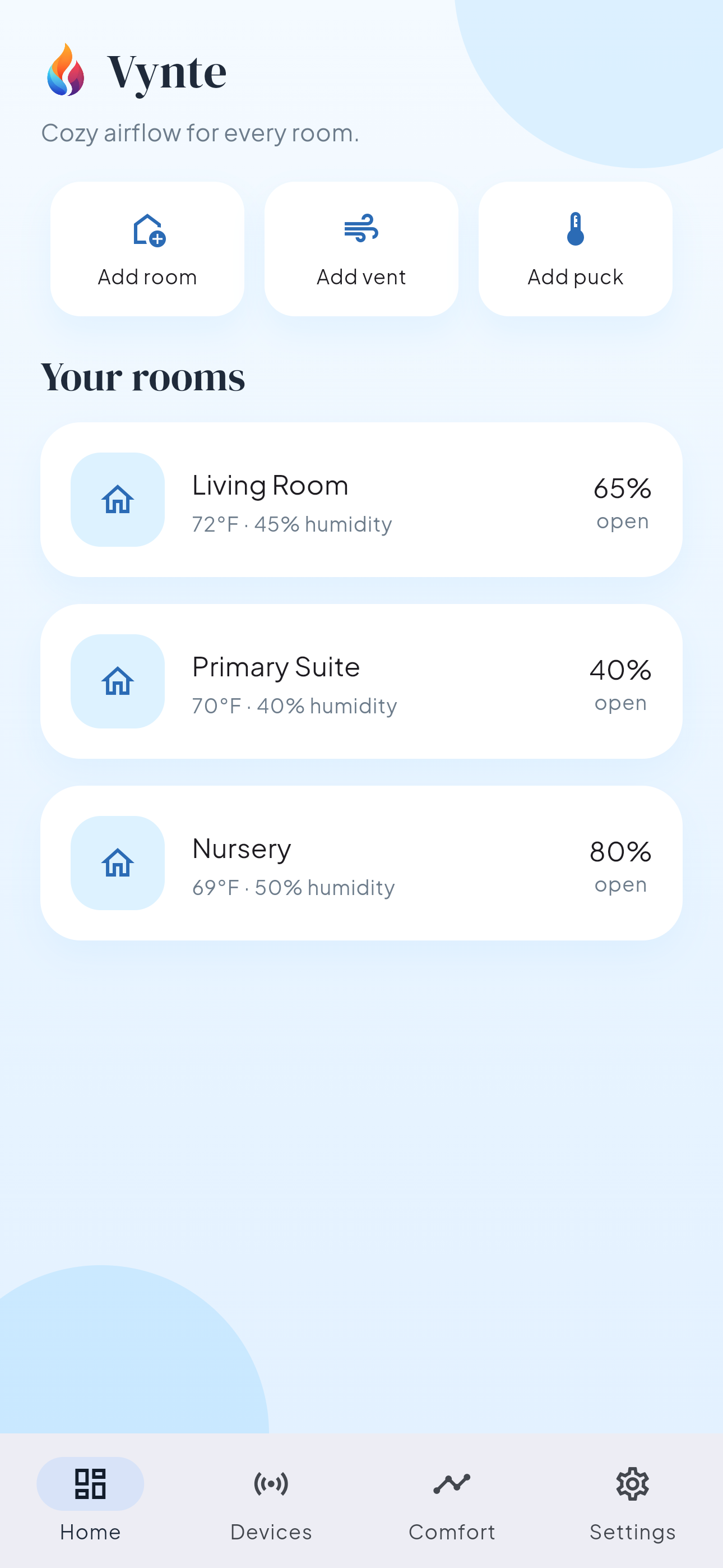 Vynte app screen 3